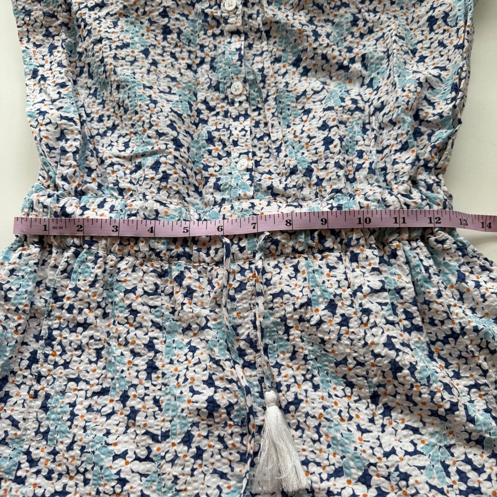 *We Are Sundays Womens Indigo Blue Floral Harley Romper Small - Picture 13 of 14